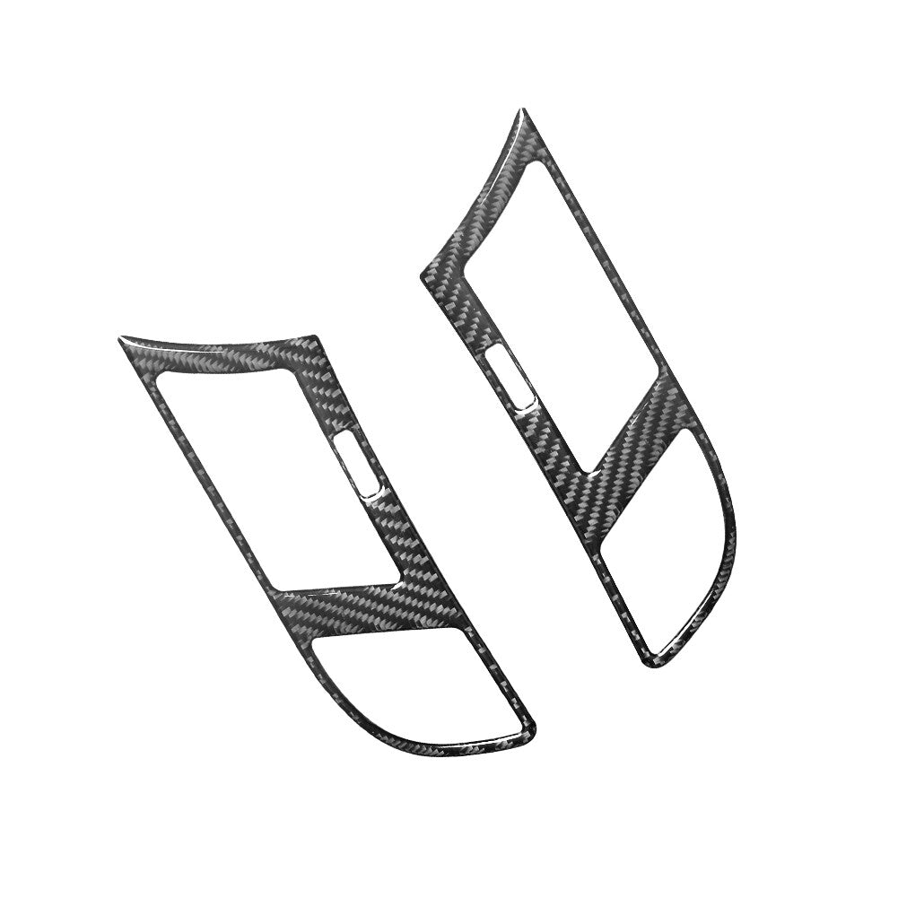 2Pcs Carbon Fiber Side Air Outlet Vent Cover Trim Frame for BMW M5 E39 1998-2003