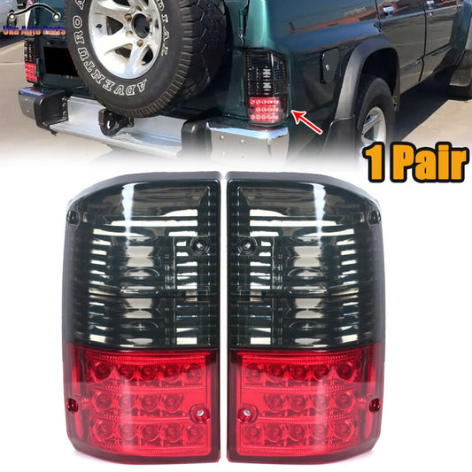 1 Pair Red Tail Light Rear Brake Lamp for Nissan Patrol GQ Y60 GR 1987-1997