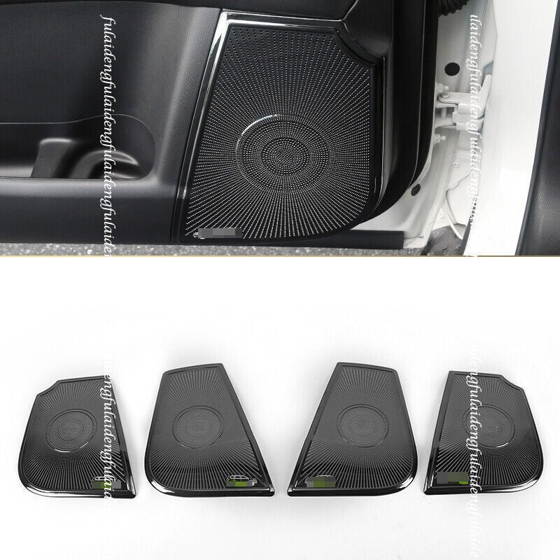 Car Door Stereo Speaker Audio Sound Cover Trim for Nissan Patrol Y62 2013-2019