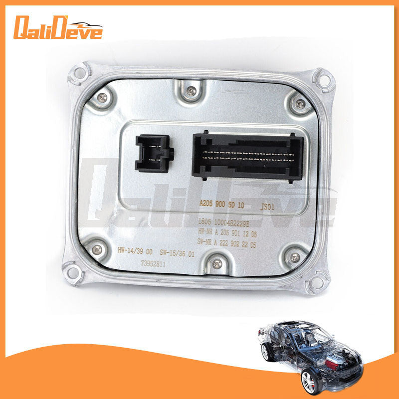 A2059005010 is a control module for Mercedes W205 Class C LED ballast units, applicable from 2015 to 2018.