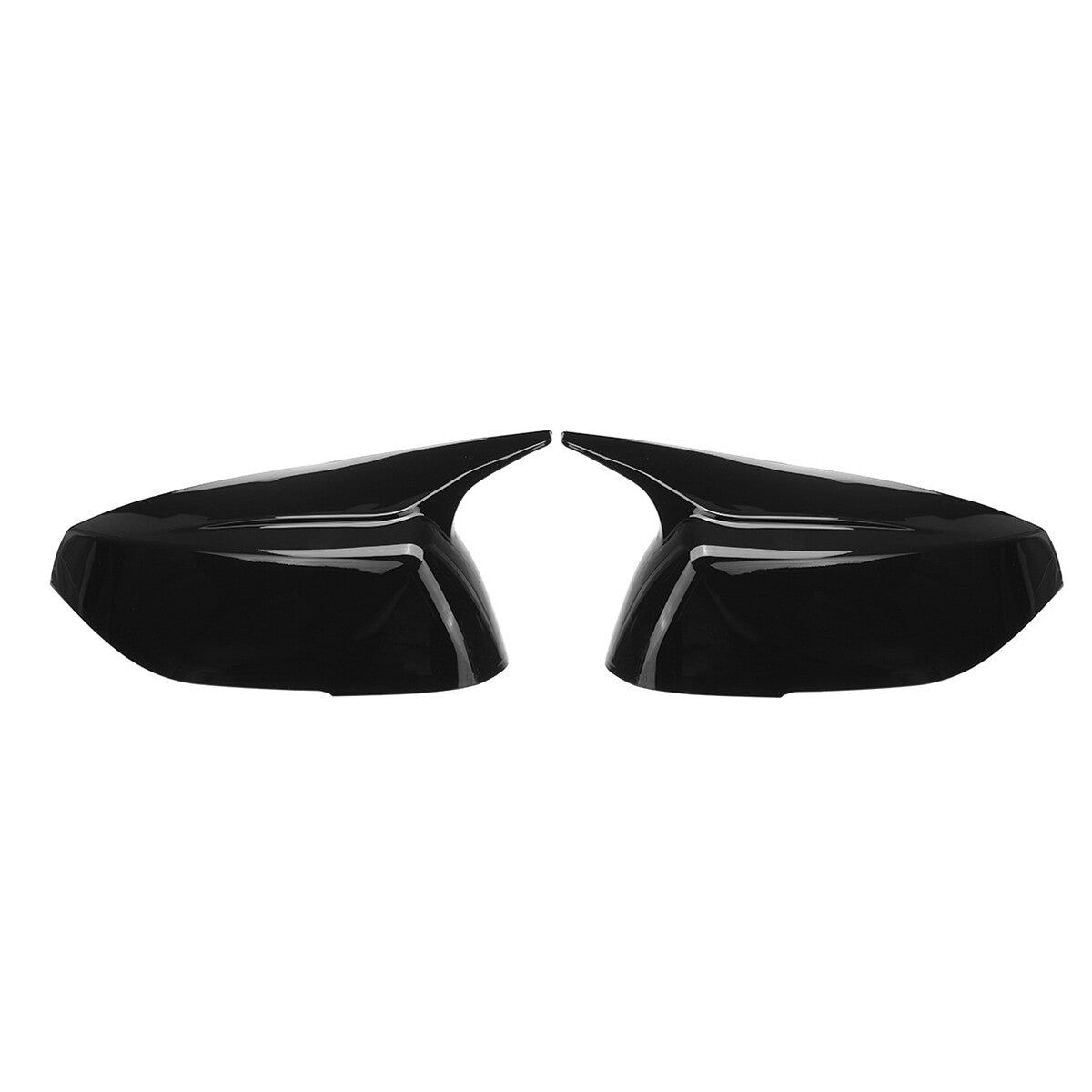 Glossy black rearview mirror cover for Infiniti Q50, Q70, Q60, M3 (Style 2014-21)