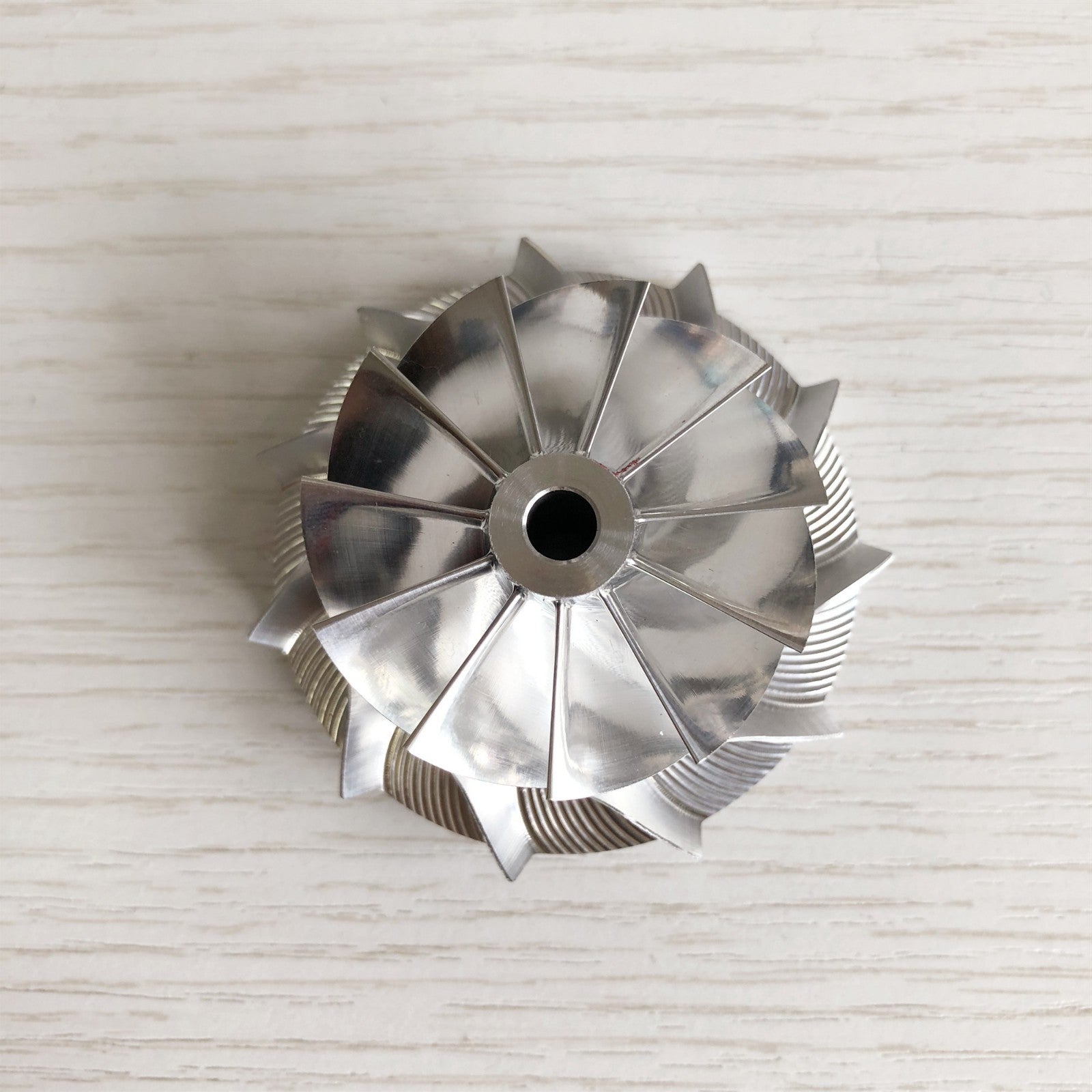 GT15-25 38.62/52.00 mm 11+0 Blade High-Performance Turbine Billet Compressor Wheel