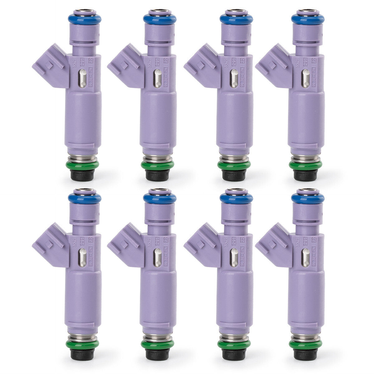 8x Fuel Injector fits M-9593-LU24A 9L3E-E7A for Mustang 4.6L V-8 2005-2010