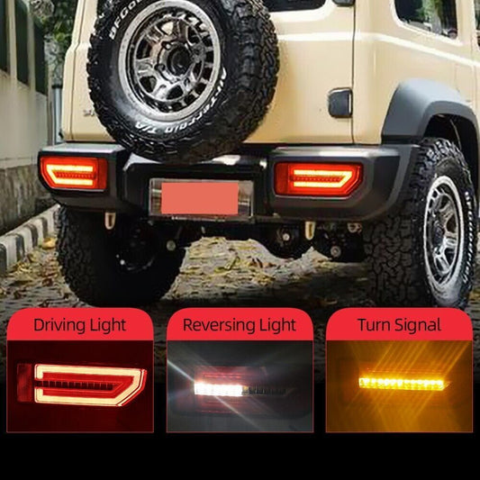 Rear Bumper Reflector Brake Fog DRL Indicator Light for Suzuki for JIMNY 2019-2023