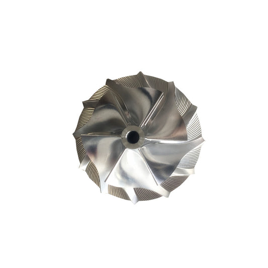RHF4H 43.50/60.00mm 6+6 insert performance milling/bulk compressor wheel