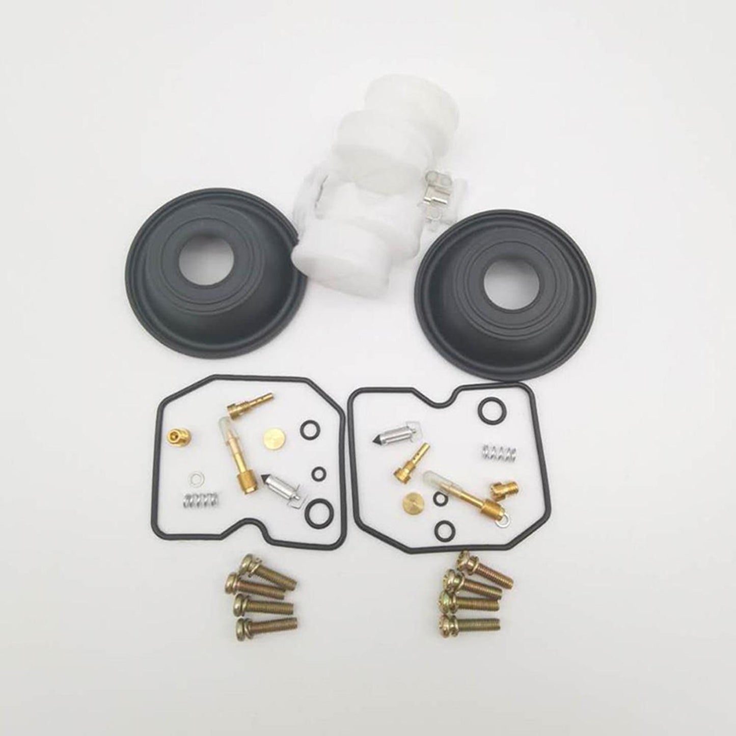 2Sets Carburetor Repair Kit Plunger Diaphragm for KAWASAKI Vulcan 500 EN500 r