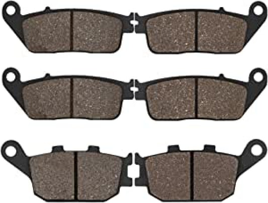 Front and Rear Brake Pads for Kawasaki KLE650 KLE 650 / LT 2016
