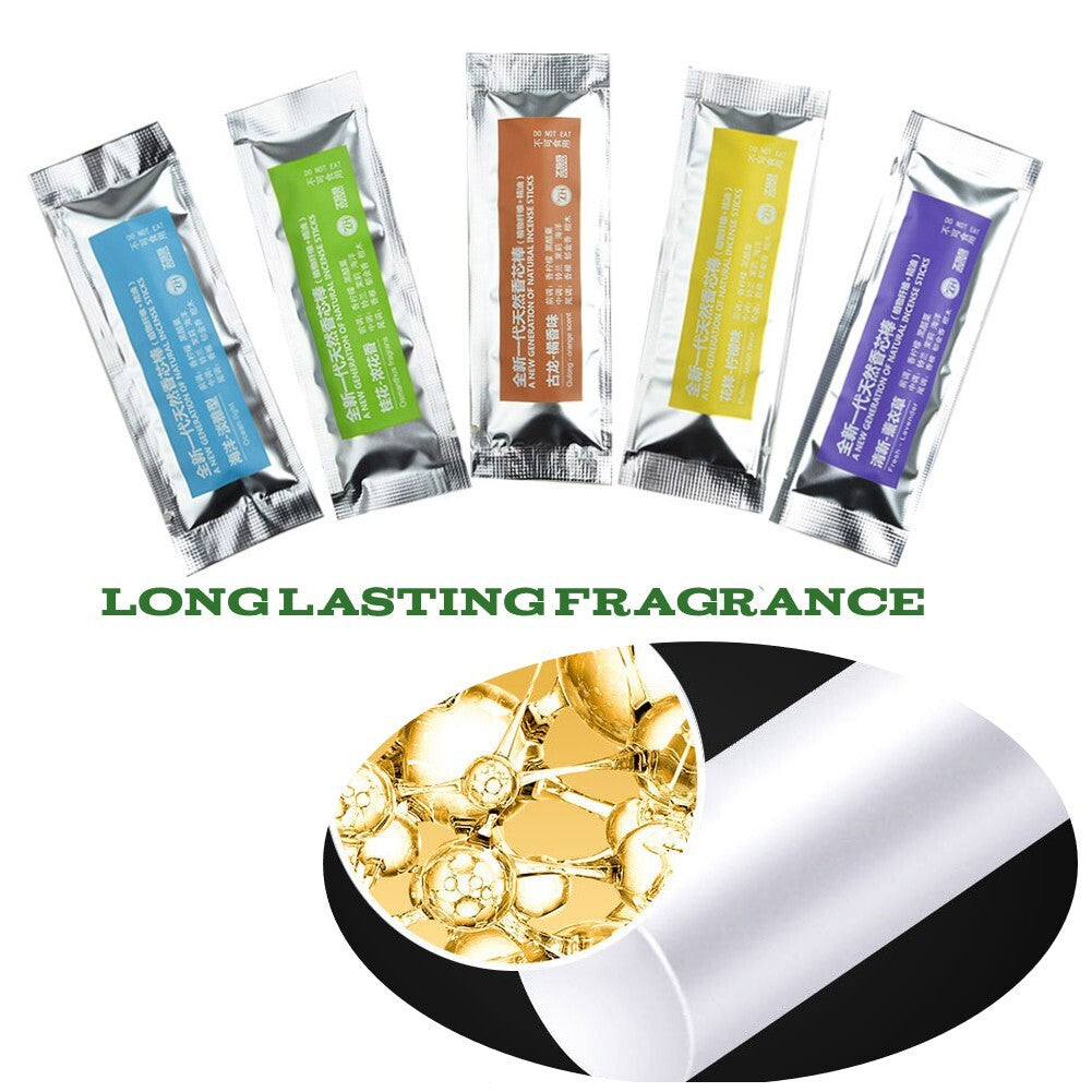 5-Piece Car Vent Clip Freshener Perfume Diffuser Refill Pack