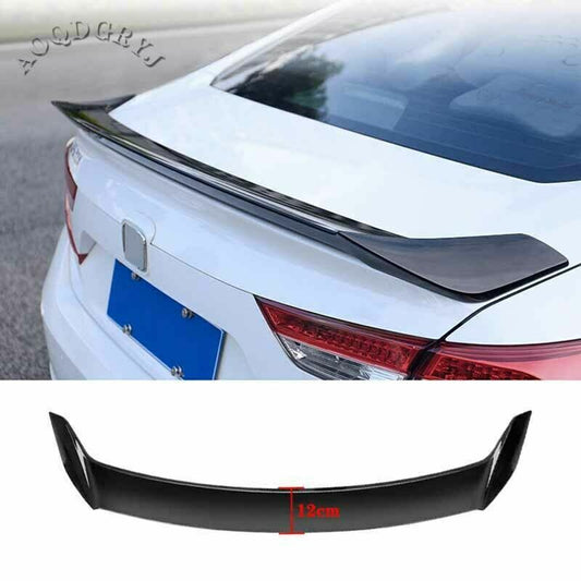 Glossy Black Rear Trunk Spoiler Wing Trim Fits for HONDA 10th ACCORD 2018-2021