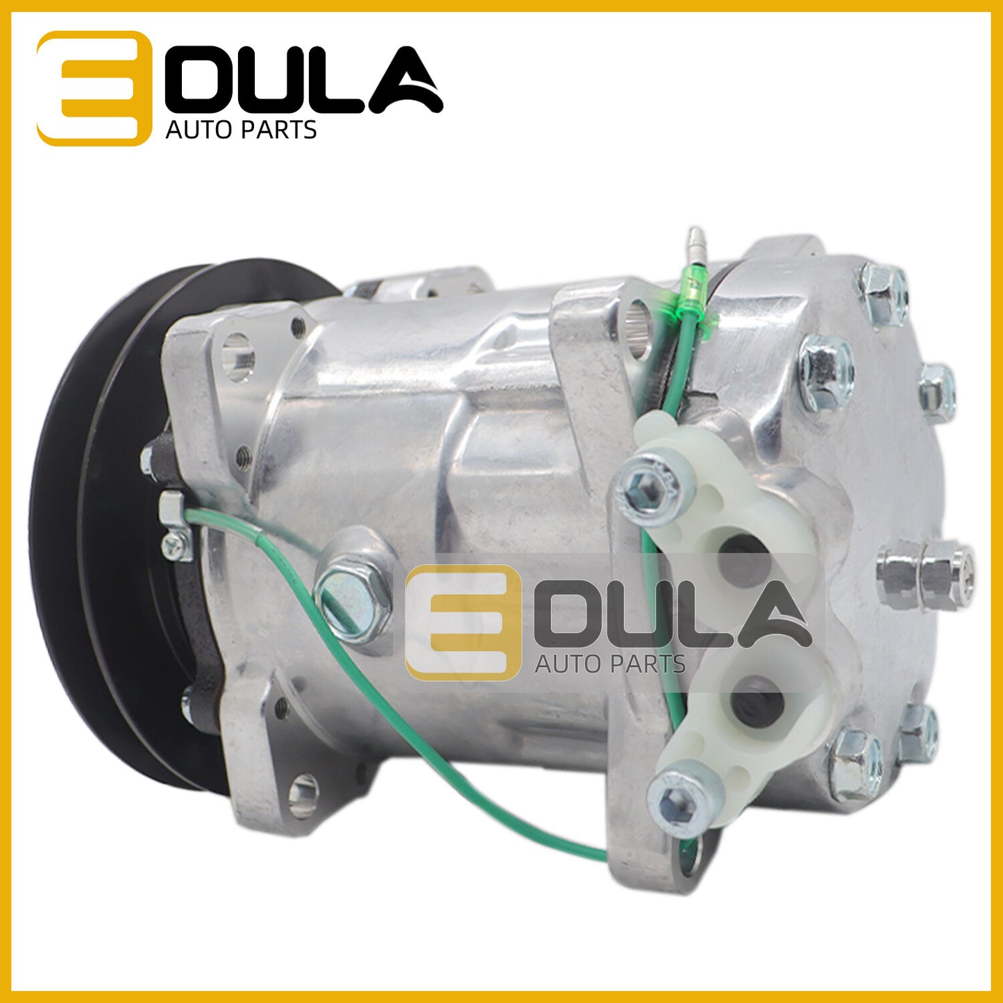 12V AC compressor SD7H15 is suitable for Mitsubishi Kobelco Kato Komatus Fuso 71208019