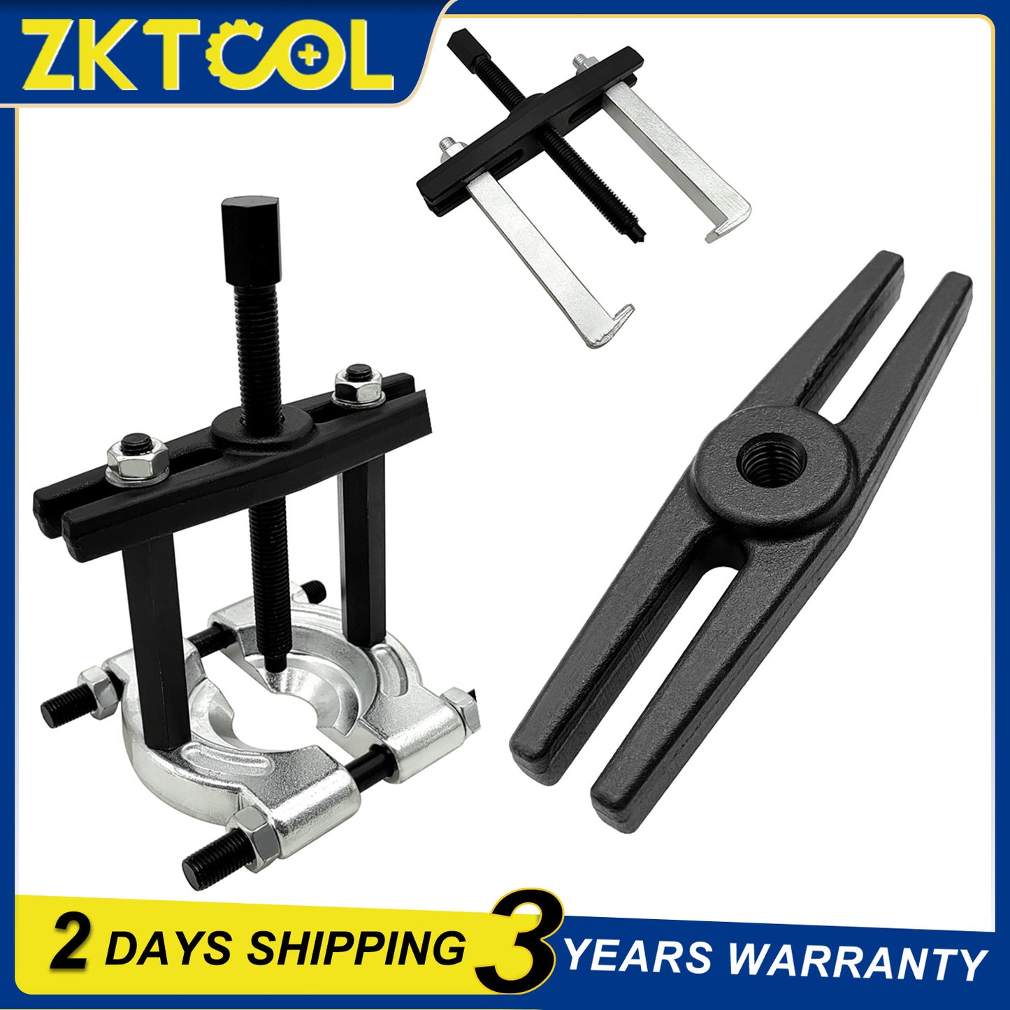 5 Ton Capacity Heavy Duty Bearing Separator Puller Kit Wheel Hub Axle Puller Set
