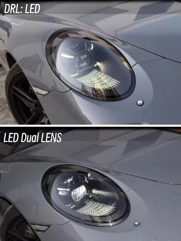 2x Matrix LED PDLS Laser Headlights for Porsche 911 991 991.1 991.2 2012-2018