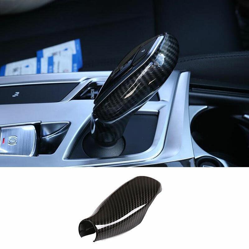 for BMW X3 G01 X4 2018-2021 ABS Carbon Fiber Gear Shift Knob Shifter Lever Trim