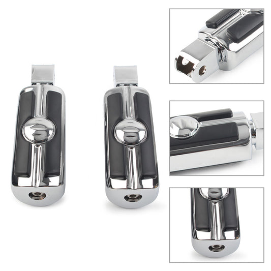 Motorcycle Foot Peg Footrests Footpegs for Honda Magna VF750 Shadow VT1100 Sabre