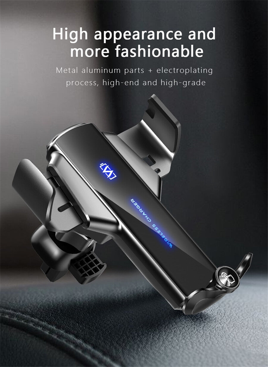 Car Phone for Charger Wireless Magnetic Quick Charging Air Vent Holder Mount Stand