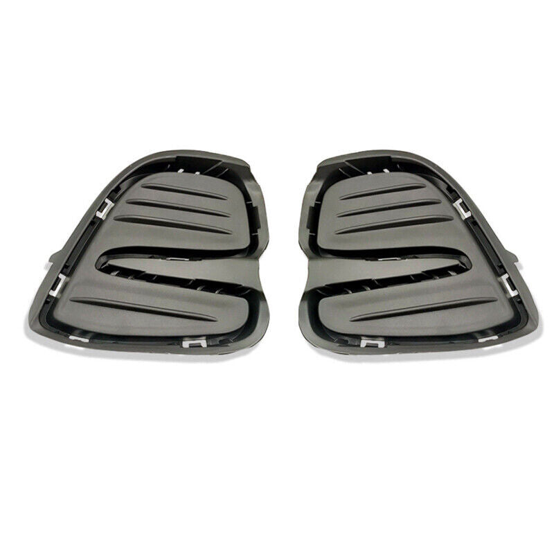 Pair Fog Lamp Covers Front Bumper Decorative Grille for Chevrolet Covotz 2016-19