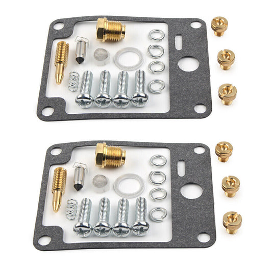 for Yamaha XV1100 XV1000 Virago XV 1100 1000 2Sets Carburetor Re2x Rebuild Kit