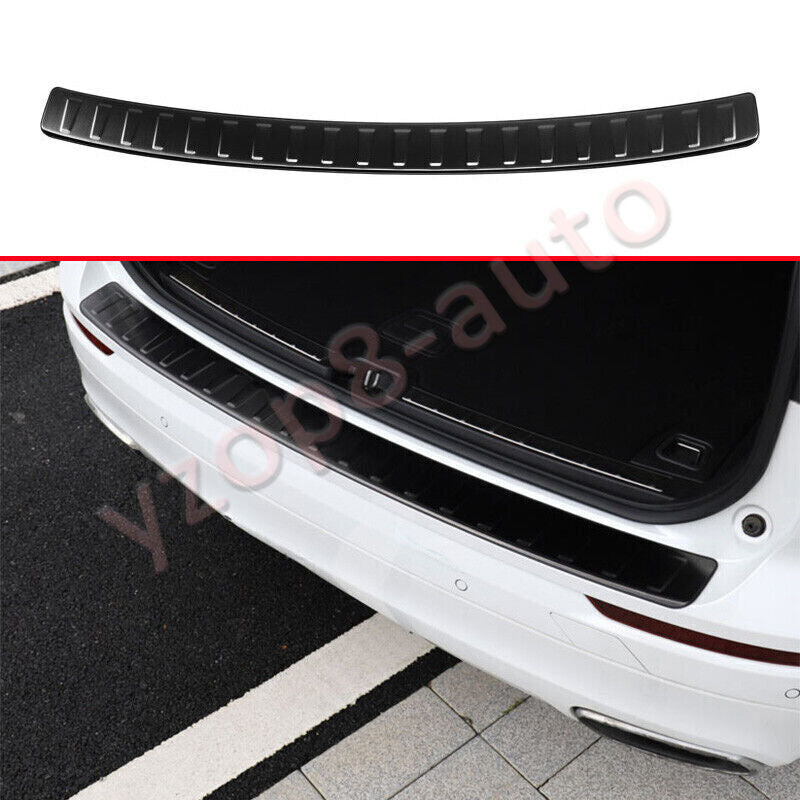 for Volvo XC60 2018-2023 Black titanium Rear Bumper Protector Guard Cover Trim