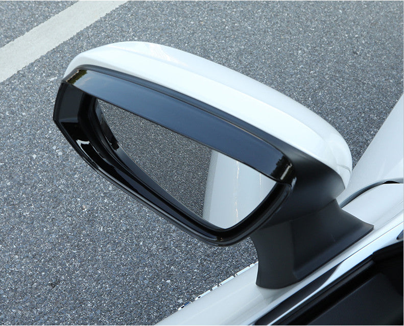 Bright Black Mirror Rain Eyebrow Cover Fit for Toyota for Camry 2018-2023