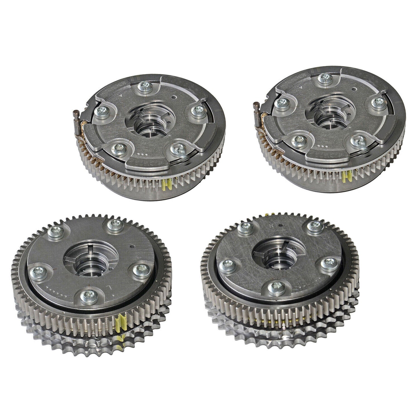 2 Pair Camshaft Adjusters Left Right for MercedesBenz W203 W164 W211 W221 Intake