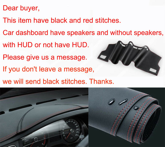 for Cadillac XT6 2020-2023 Leather Dash Mat Dashboard Cover Dashmat Interior Pad
