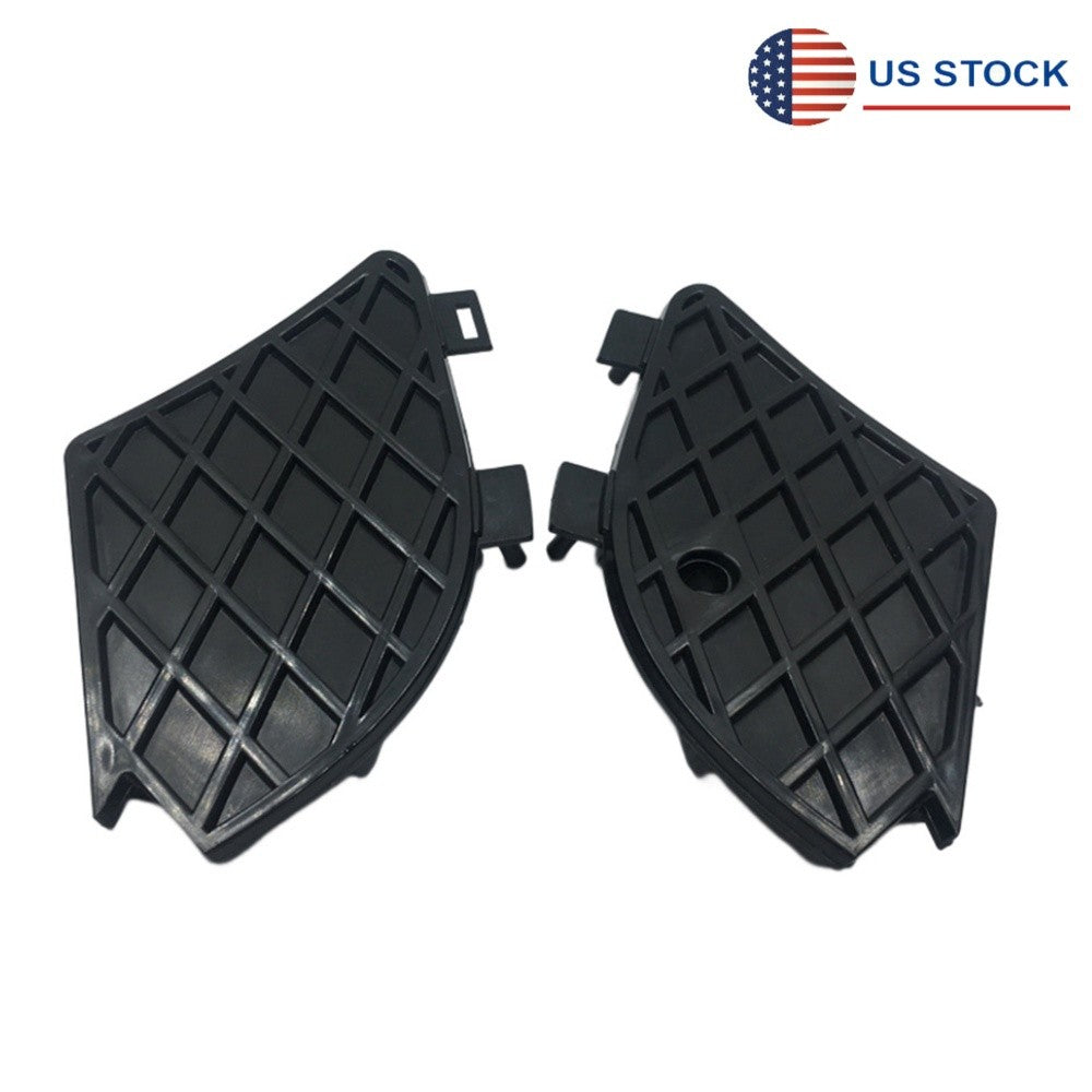 Pair Front Bumper Fog Light Grill Cover for MERCEDES E-Class W210 E320 99-03 New