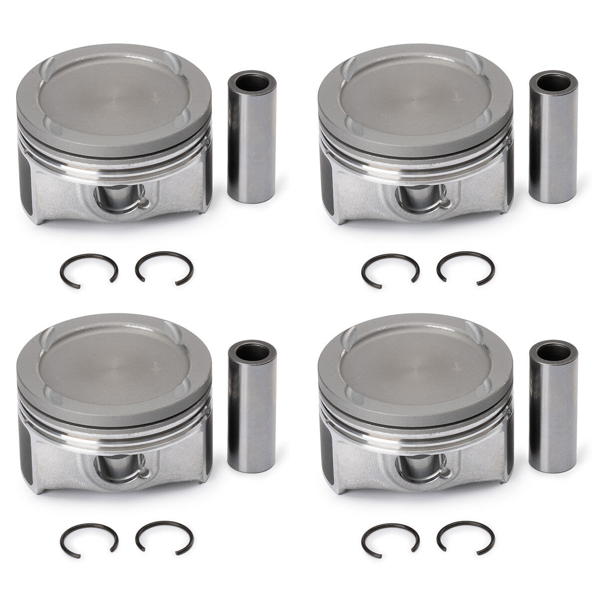4-Piece Piston and Ring Kit 25198520 for 2011-2020 Sonic for Cruze Trax Encore L4 1.4L