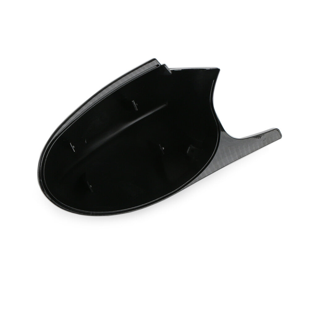 2xRear Cap Wing Mirror Cover For 2005-09 for BMW E90 E91 E92 PRE-LCI Carbon Fiber M3