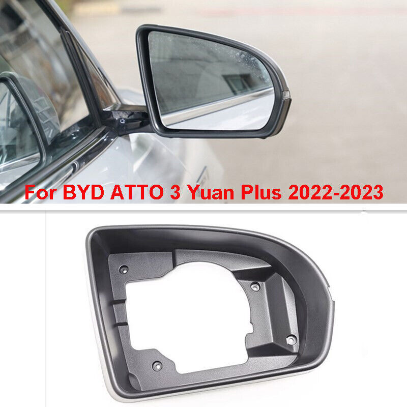 Right Side Rearview Door Mirror Cover Housing for BYD ATTO 3 Yuan Plus 2022-2023