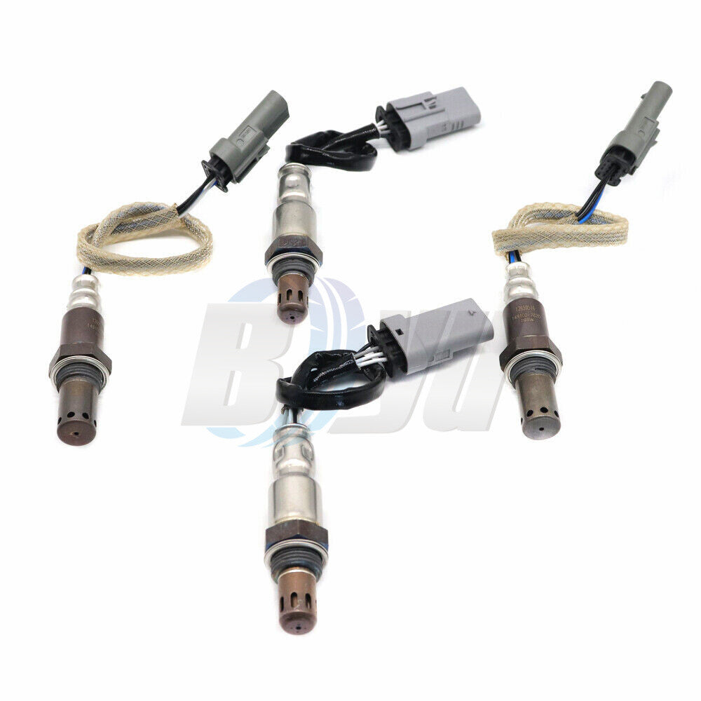 Oxygen Sensor 4X Up+Downstream for Chevy Silverado 1500 2014-2017 4.3L 5.3L 6.2L