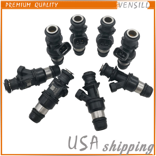 8PCS Fuel Injectors Nozzle for Chevrolet Silverado for GMC for Cadillac 17113553 FJ315