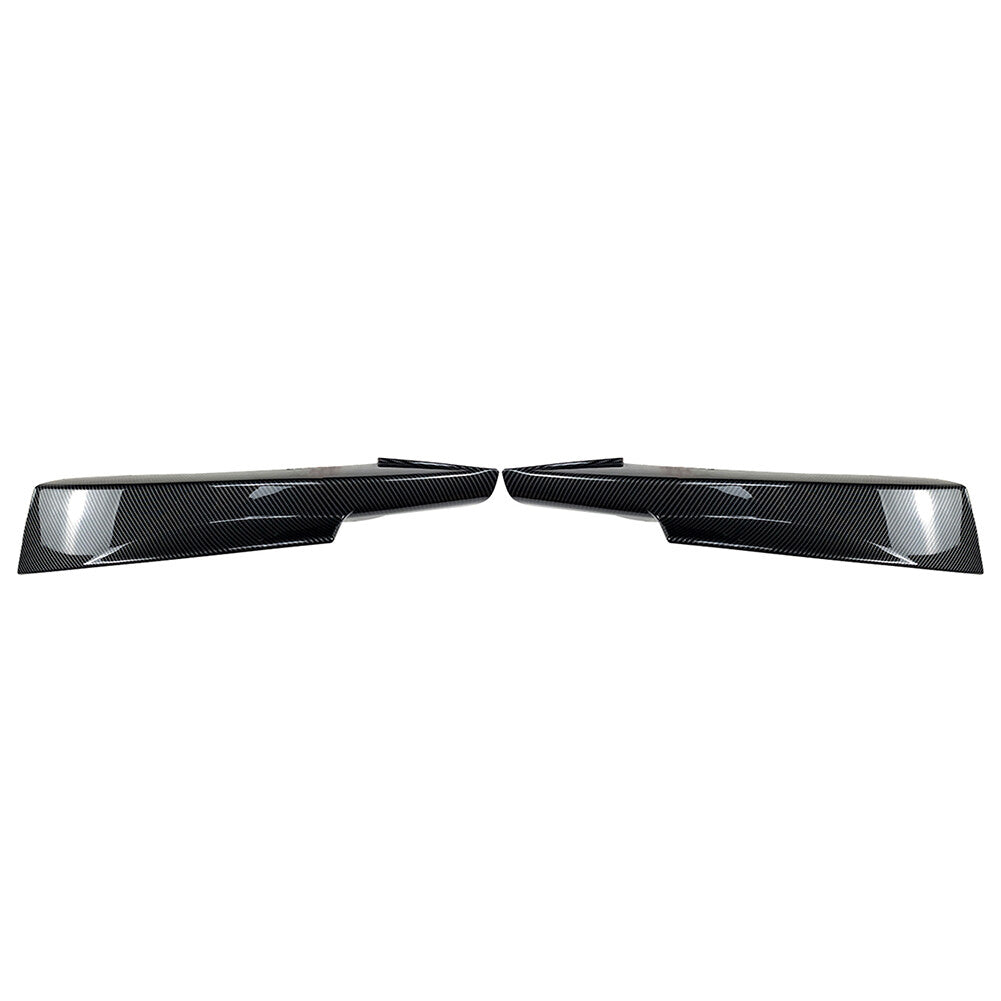 Front Bumper Lip Corner Splitters Carbon Fiber for BMW E90 E91 LCI M-Tech 09-13