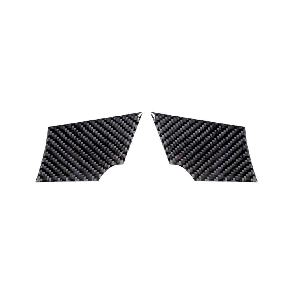 2Pcs Carbon Fiber Door Accent Panel Trim Cover for Honda Accord Sedan 2003-2007