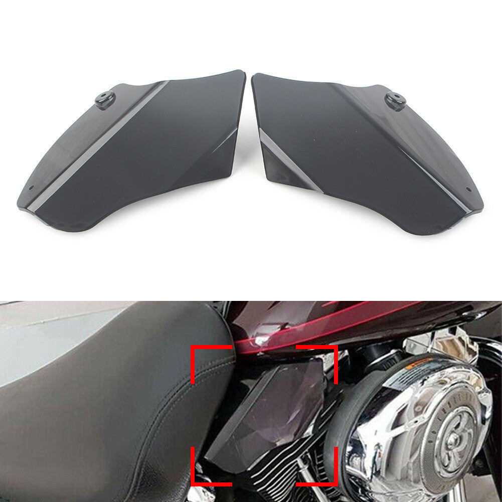 for Harley Softail Fatboy FLSTF Tan Saddle Shields Heat Deflector Fit 2x UK