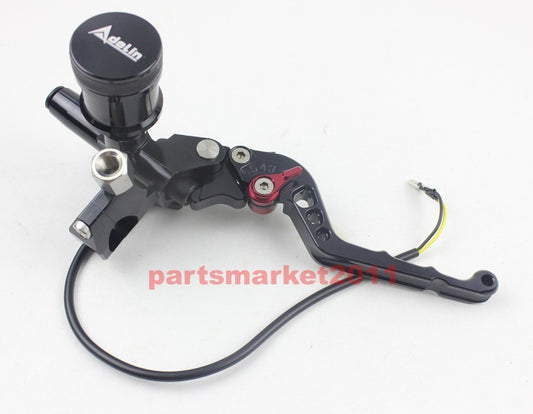 Adelin CNC PX-2 Brake Hydraulic Lever Master Ruckus Zoomer Motorcycle 7/8 Black