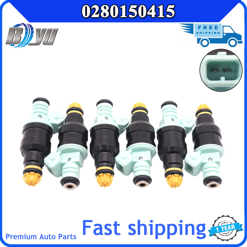 0280150415 6-piece fuel connector kit for 1991-1995 for BMW 525i 525iT 2.5 3.0L CN