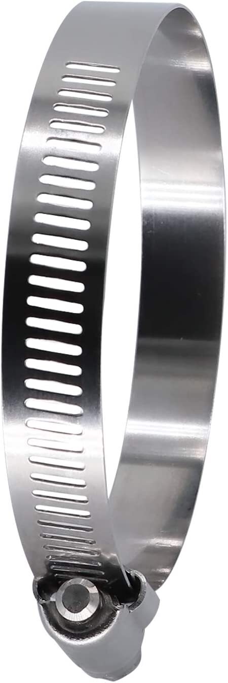 2-inch IHose clamp worm gear hose clamp stainless steel fuel hose 10-piece set