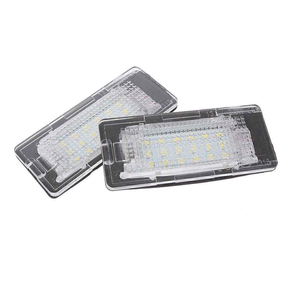 for VW Touran Touareg Polo for Jetta 2011-2012 2x LED Error Free License Plate Light