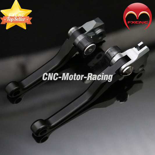 Motocross Dirt Bike Brake Clutch Lever for Kawasaki KLX450R 2008 - 2014/2015 Black