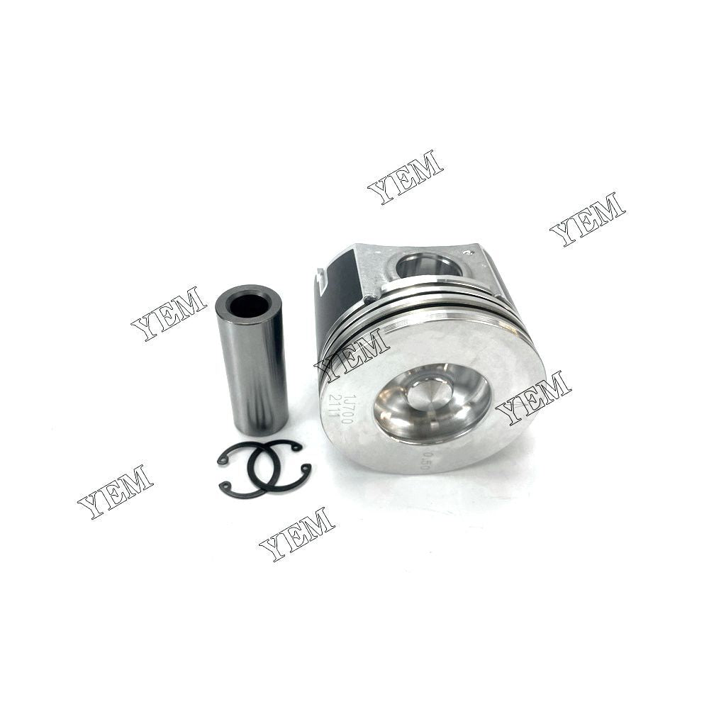 V2607 Piston Engine Piston With Pin 0.50 1J700-20010 Fit For Kubota Engine