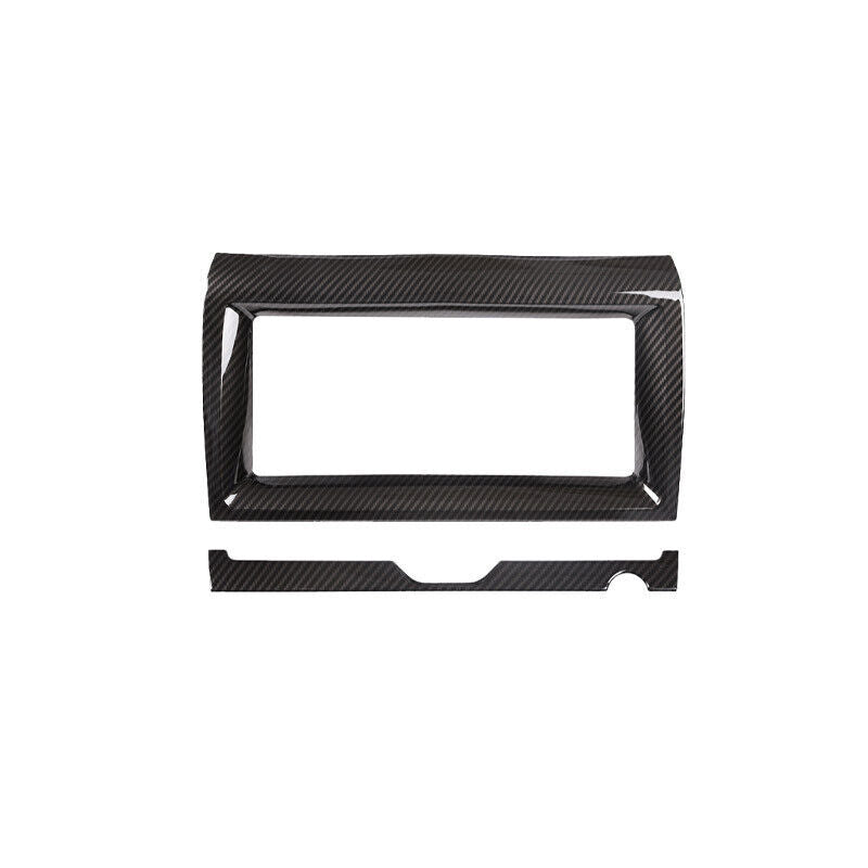 for Jaguar E-PACE 2018-2020 Carbon Fiber Central Console Navigation Panel Trim