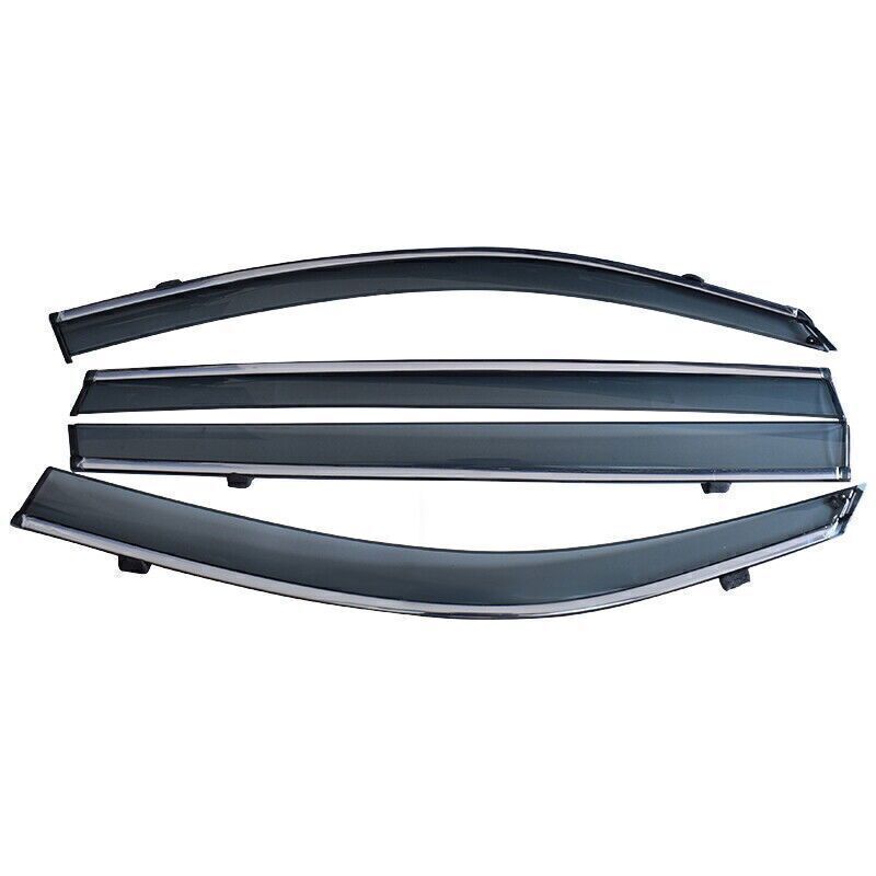 4P for Volkswagen Atlas 2018-23 Side Window Visor Shade Sun Rain Guard Deflector