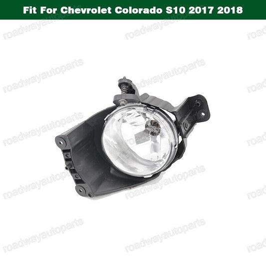 Clear Bumper Fog Light Lamp w/Bulb Left Fit for Chevrolet Colorado S10 2017 2018