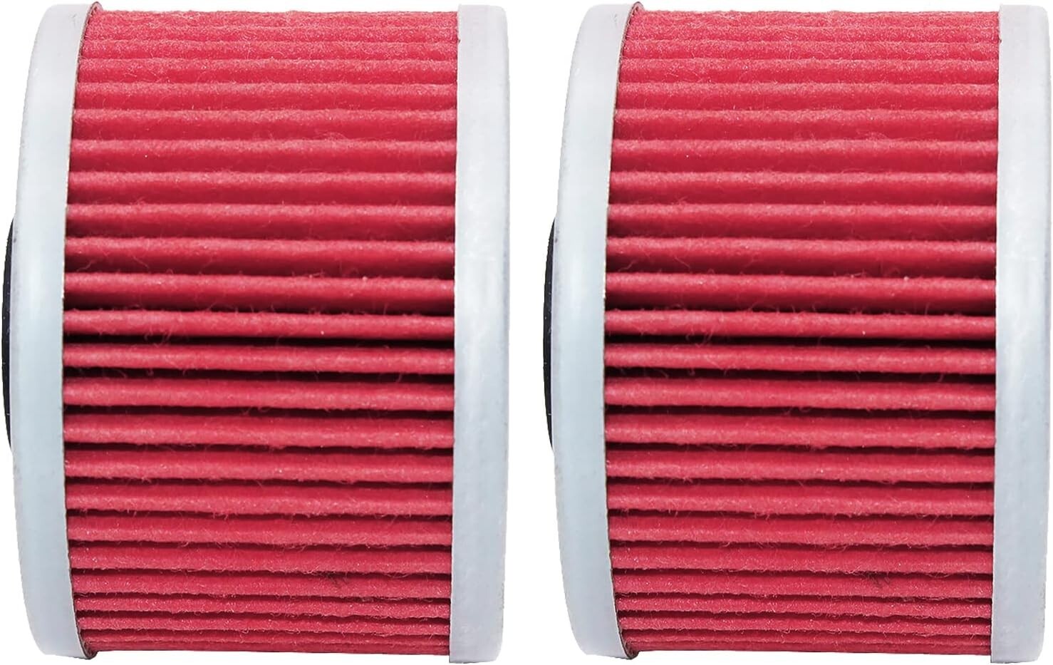 4 Pack Yerbay Compatible Motorcycle Oil Filter for Kawasaki KLX110 L KLX110L KLX