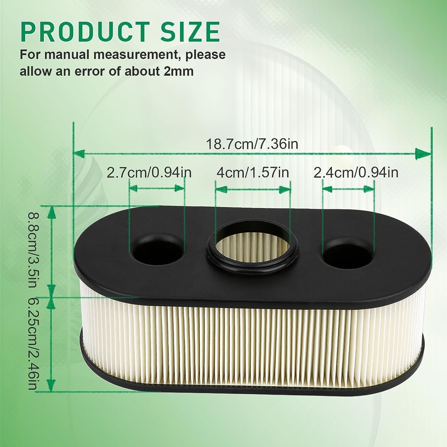 Air Filter for Kawasaki FH381V FH430V FH480V FH541V FH580V 4 Stroke Parts 13 15