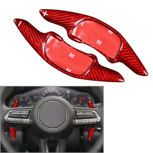 for Mazda CX-30 20-21 for Mazda 3 19-21 Carbon Fiber Steering Wheel Shift Paddle