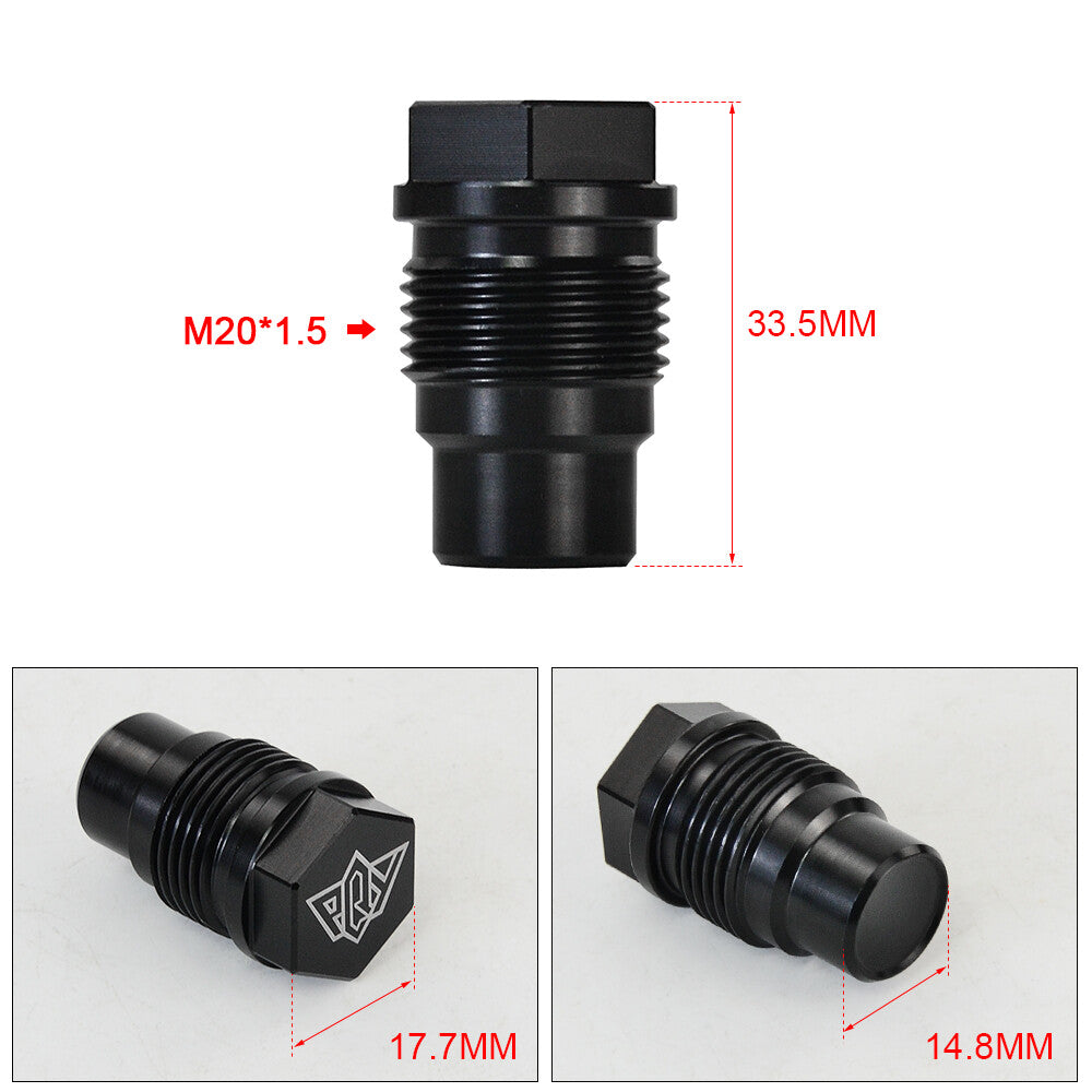 For 2004.5 -2010 for Chevy / for GMC 6.6L Duramax Race Fuel Rail Plug 6.7L With O-Ring