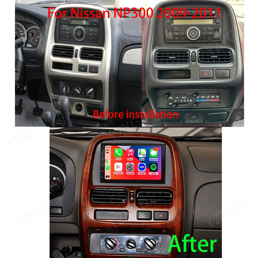 for Nissan NP300 2009-2011 Stereo Android Auto Carplay Car Radio GPS Head Unit