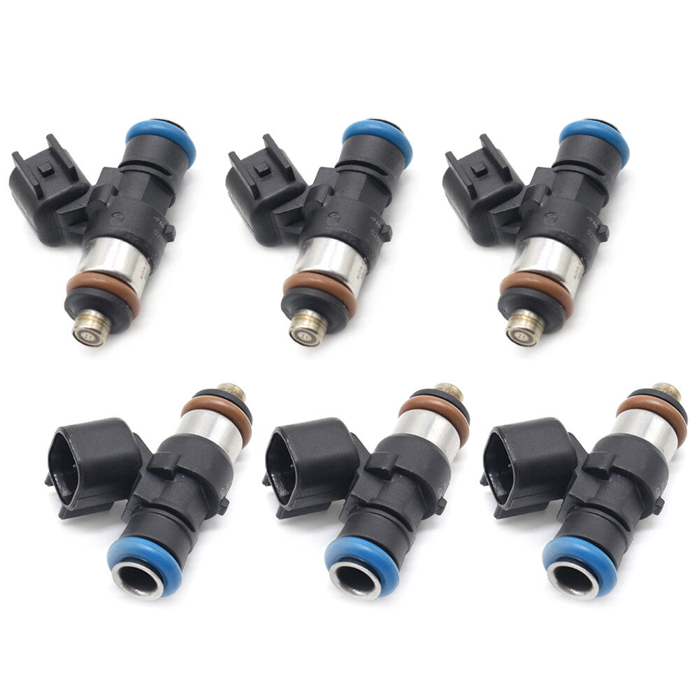 6-pack fuel injectors suitable for Lincoln MKZ, MKX, MKT, MKS 2007-2015 3.5L, 3.7L. 0280158091