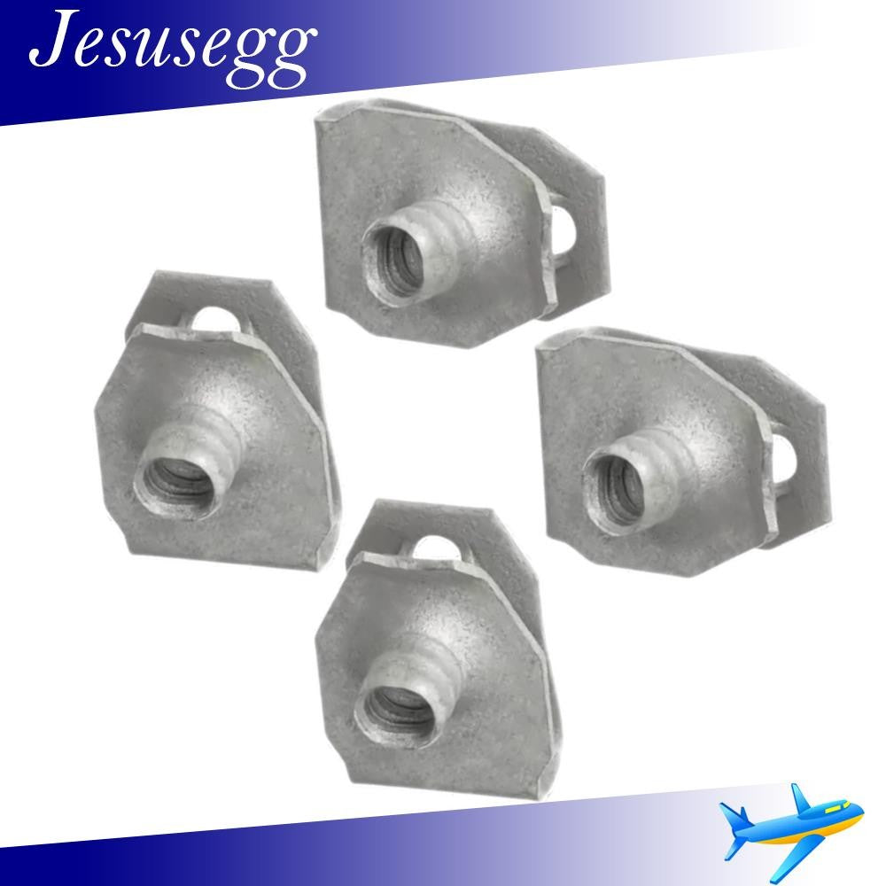 4x Bumper Headlight Bracket Retainer U-Type Clips for Mustang 2015-2021